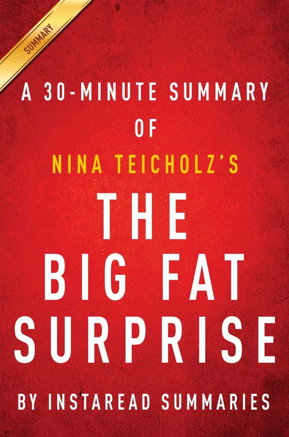 Big bigCover of Summary of The Big Fat Surprise