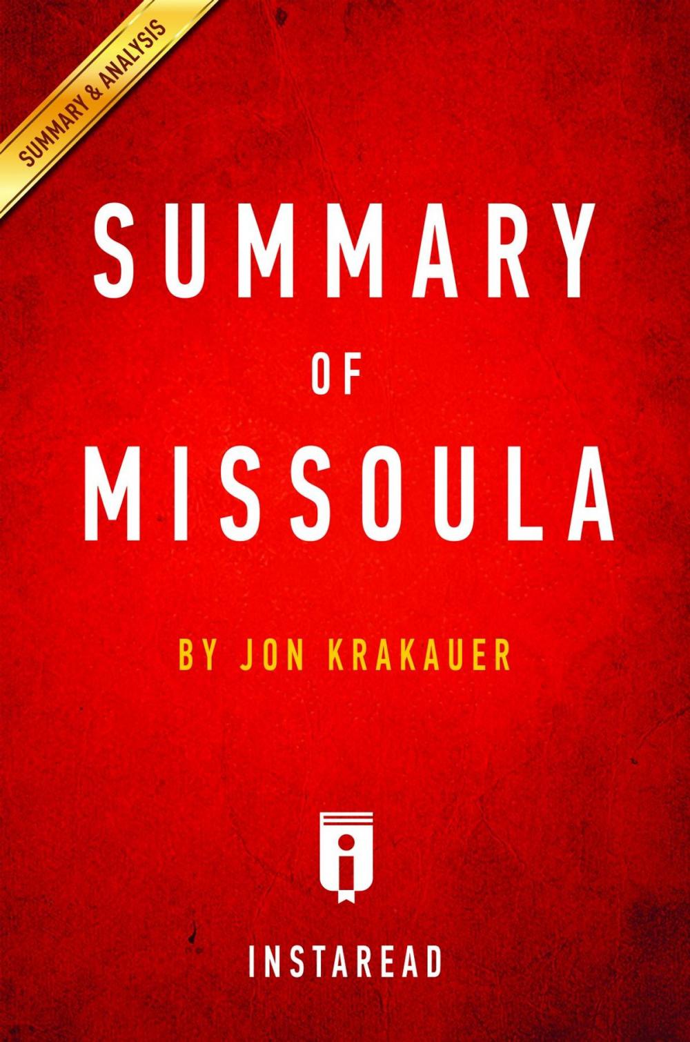 Big bigCover of Summary of Missoula