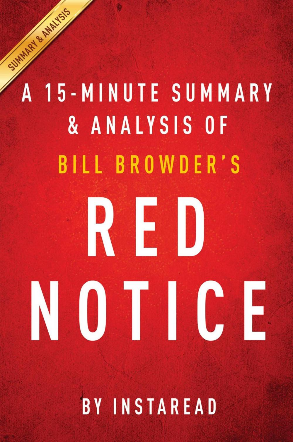 Big bigCover of Summary of Red Notice