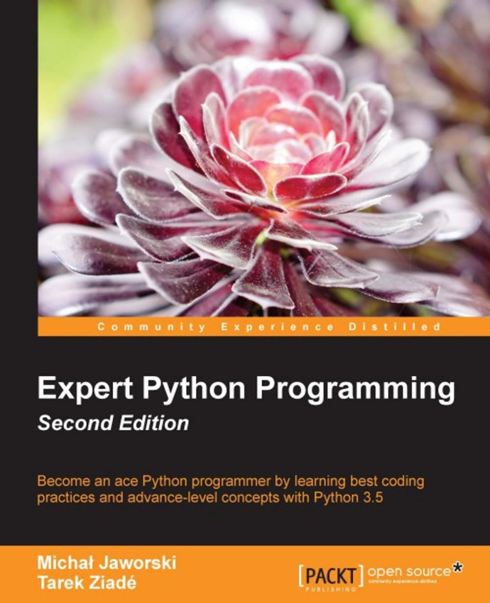 Big bigCover of Expert Python Programming - Second Edition