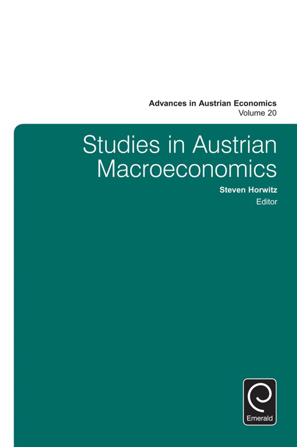 Big bigCover of Studies in Austrian Macroeconomics