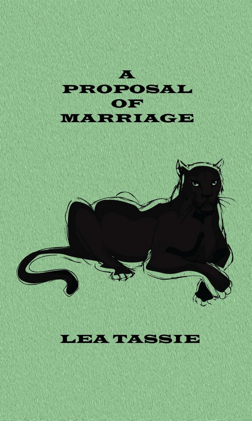 Big bigCover of A Proposal of Marriage