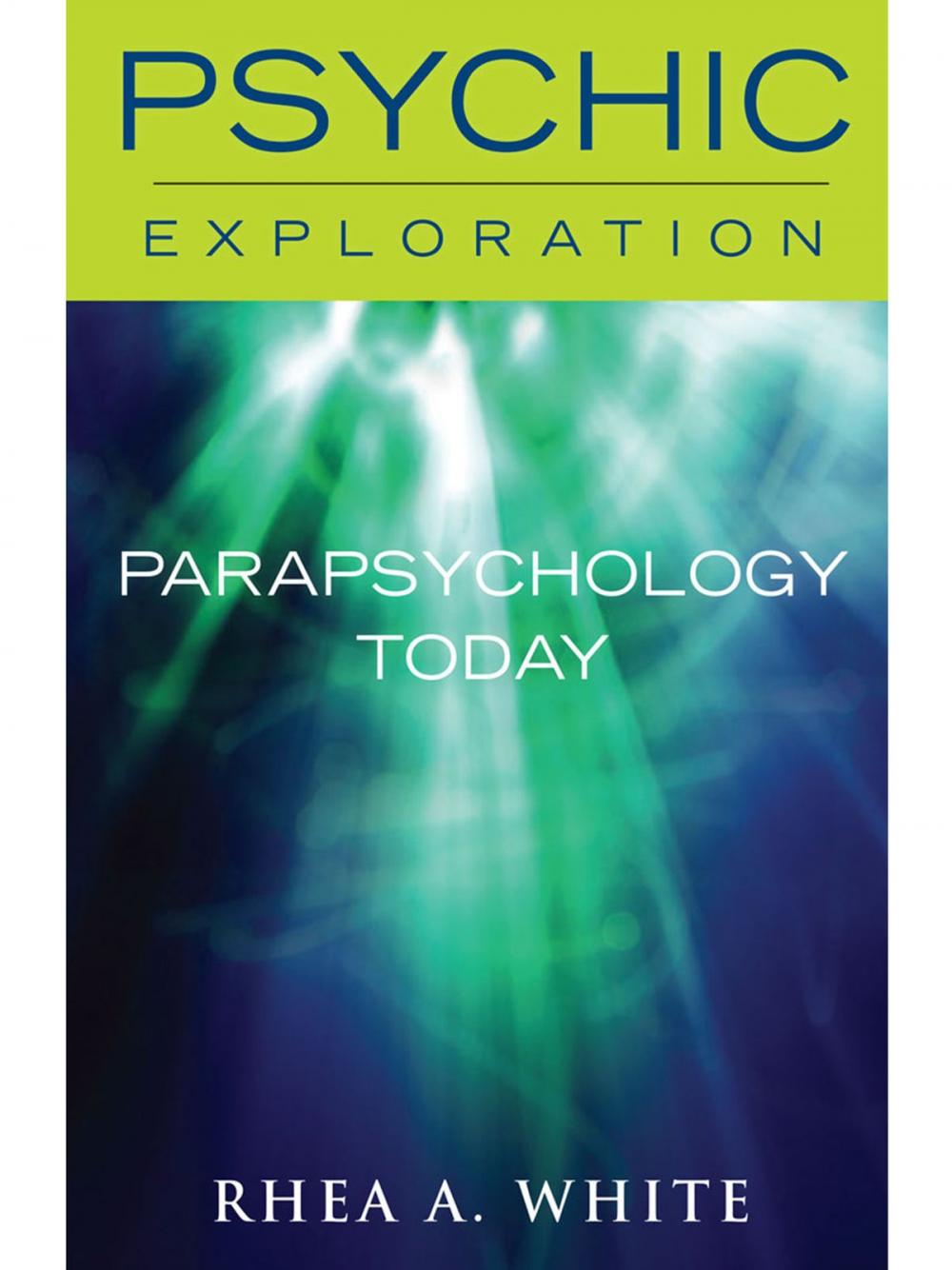 Big bigCover of Parapsychology Today