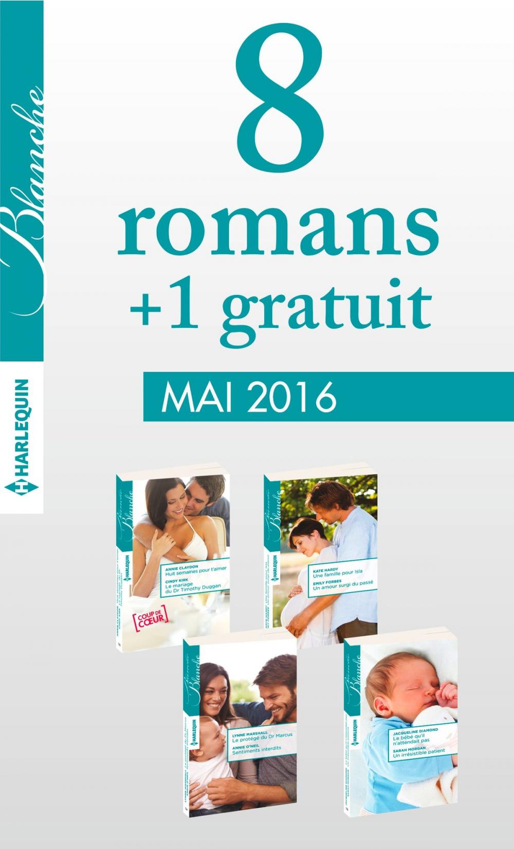 Big bigCover of 8 romans Blanche + 1 gratuit (n°1266 à 1269 - Mai 2016)