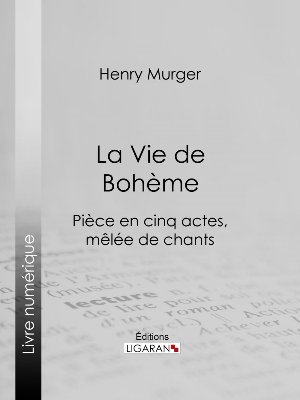 Big bigCover of La Vie de Bohème