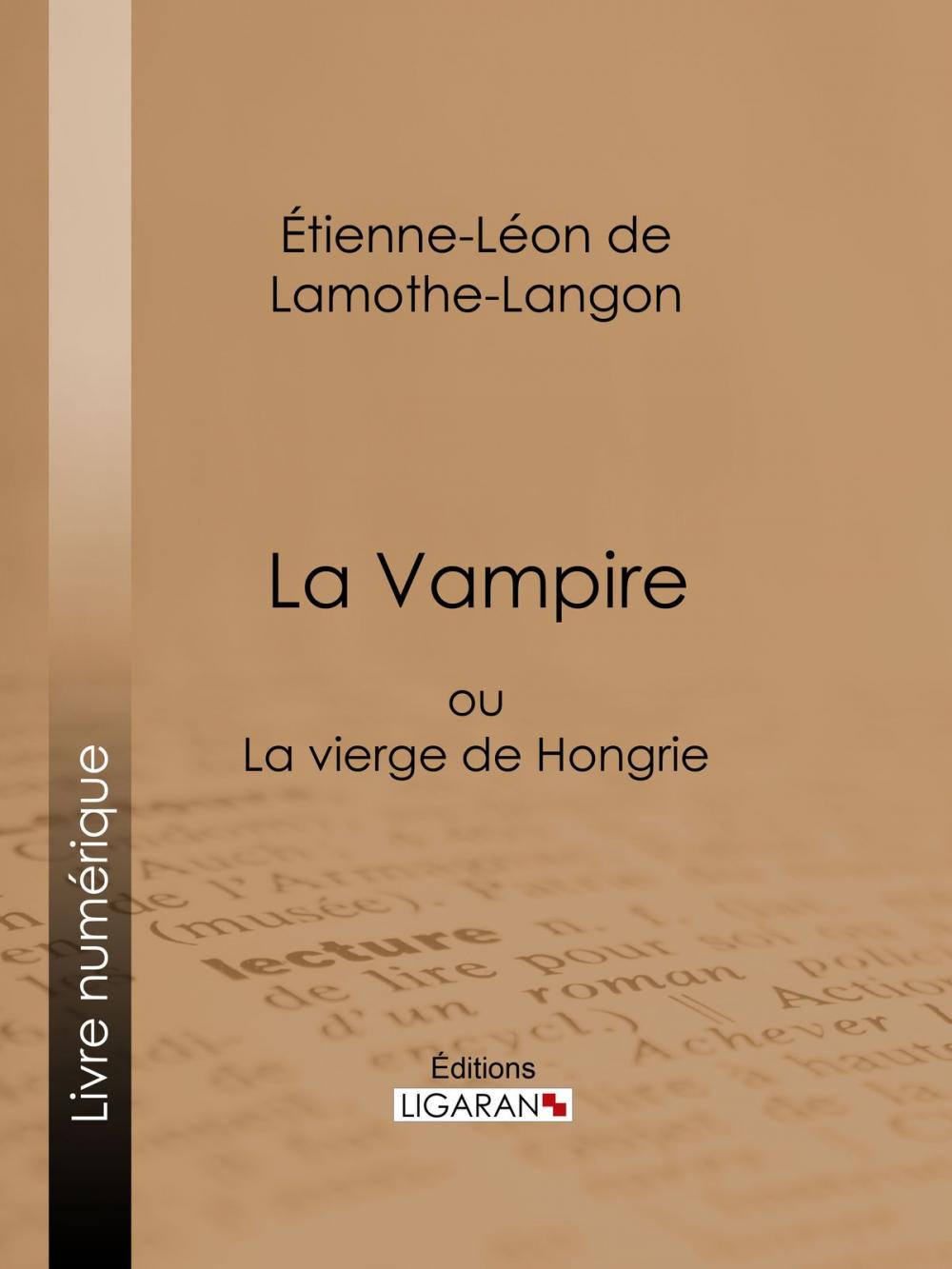 Big bigCover of La Vampire