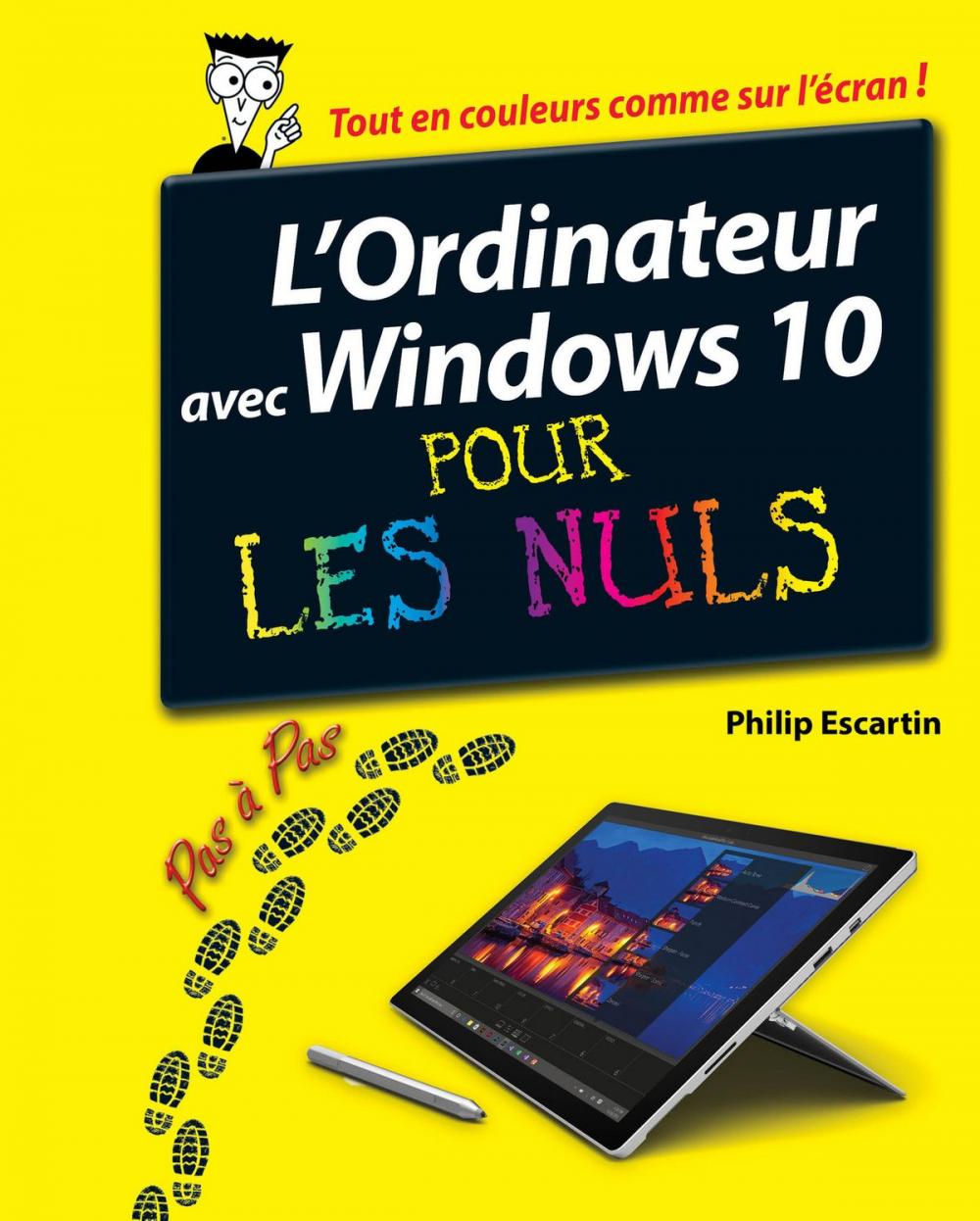 Big bigCover of L'Ordinateur avec Windows 10 pas à pas pour les Nuls