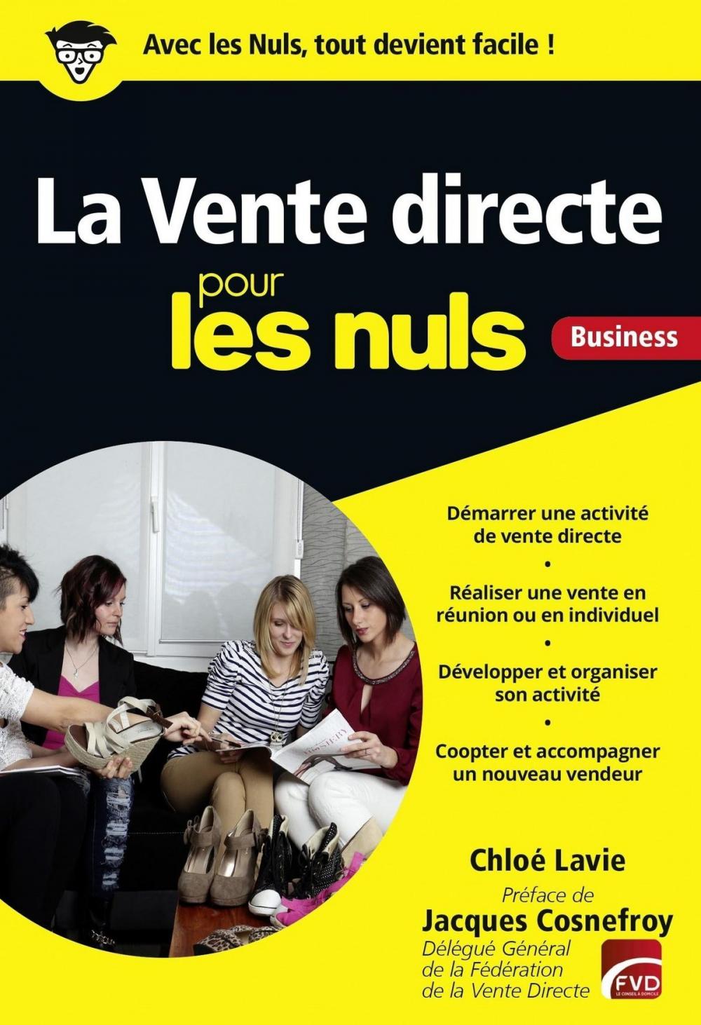 Big bigCover of La Vente directe pour les Nuls Business