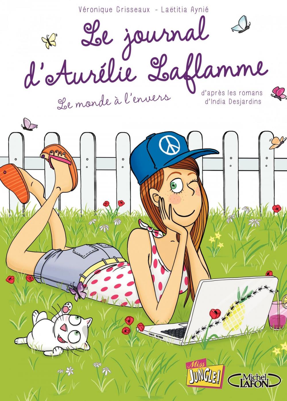 Big bigCover of Le Journal d'Aurélie Laflamme - Tome 2 - Le Monde à l'envers