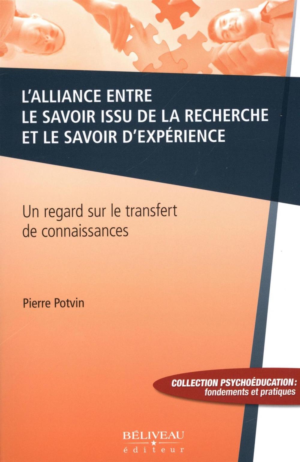 Big bigCover of L'alliance entre le savoir issu de la recherche et le savoir