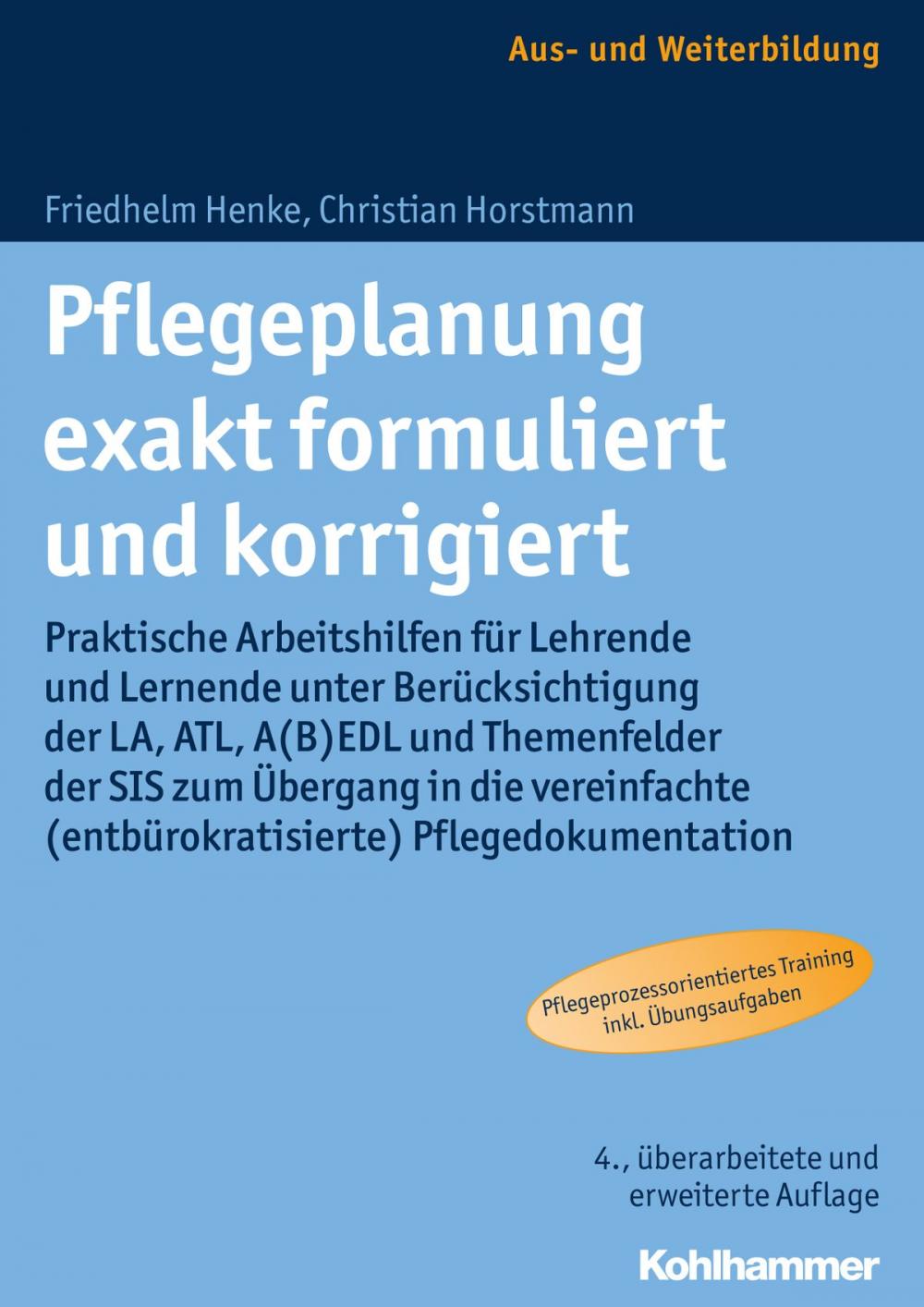 Big bigCover of Pflegeplanung exakt formuliert und korrigiert