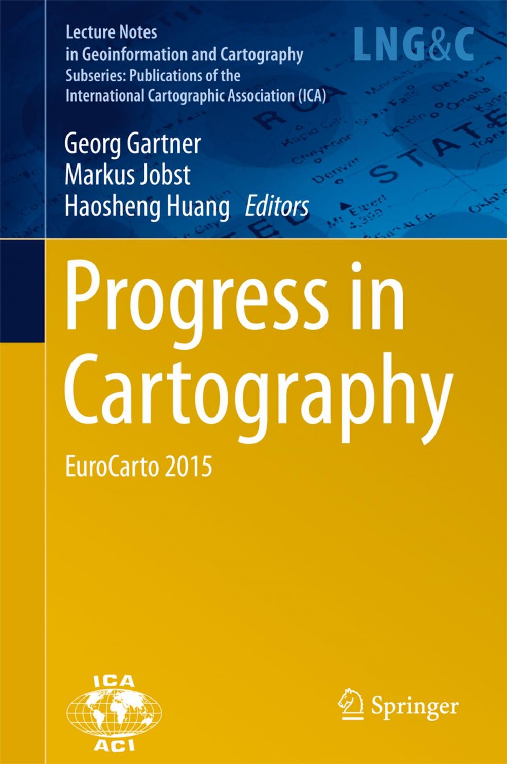 Big bigCover of Progress in Cartography