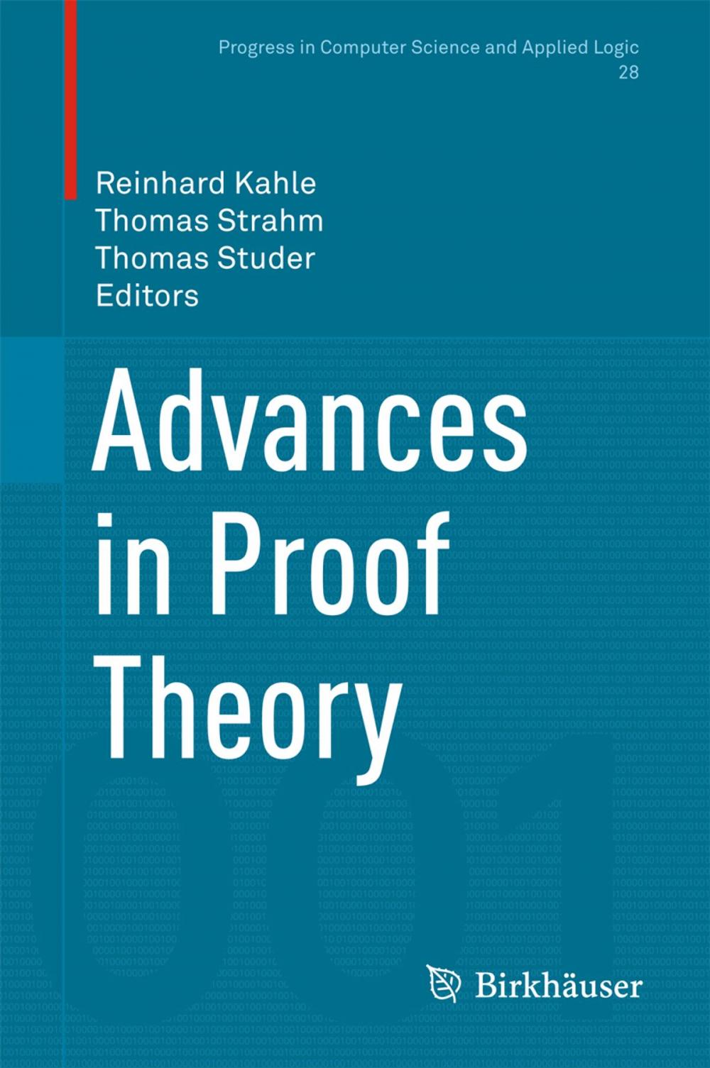 Big bigCover of Advances in Proof Theory