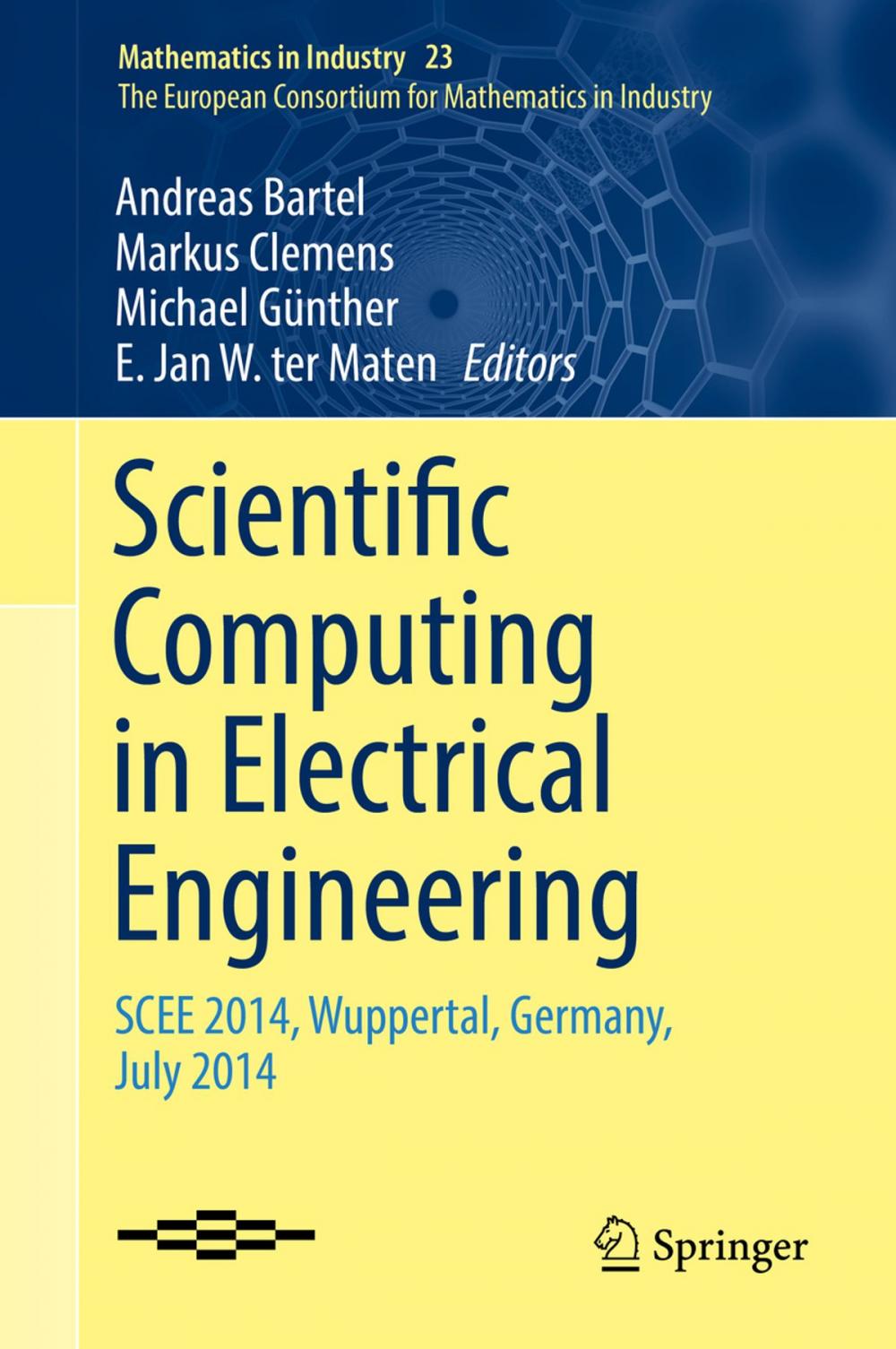 Big bigCover of Scientific Computing in Electrical Engineering