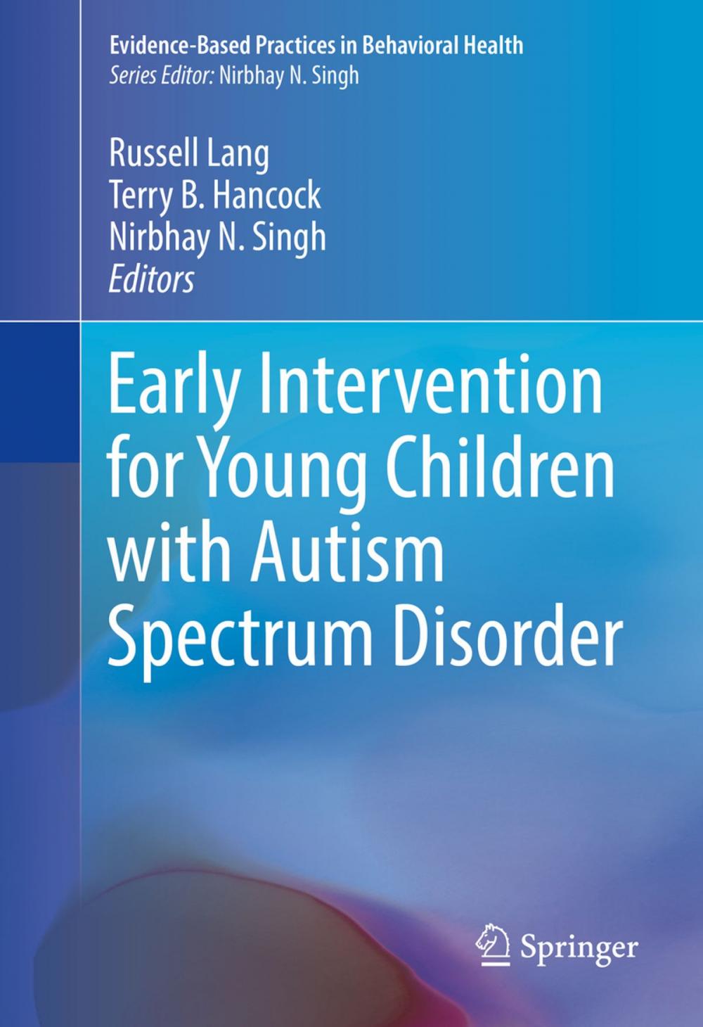 Big bigCover of Early Intervention for Young Children with Autism Spectrum Disorder