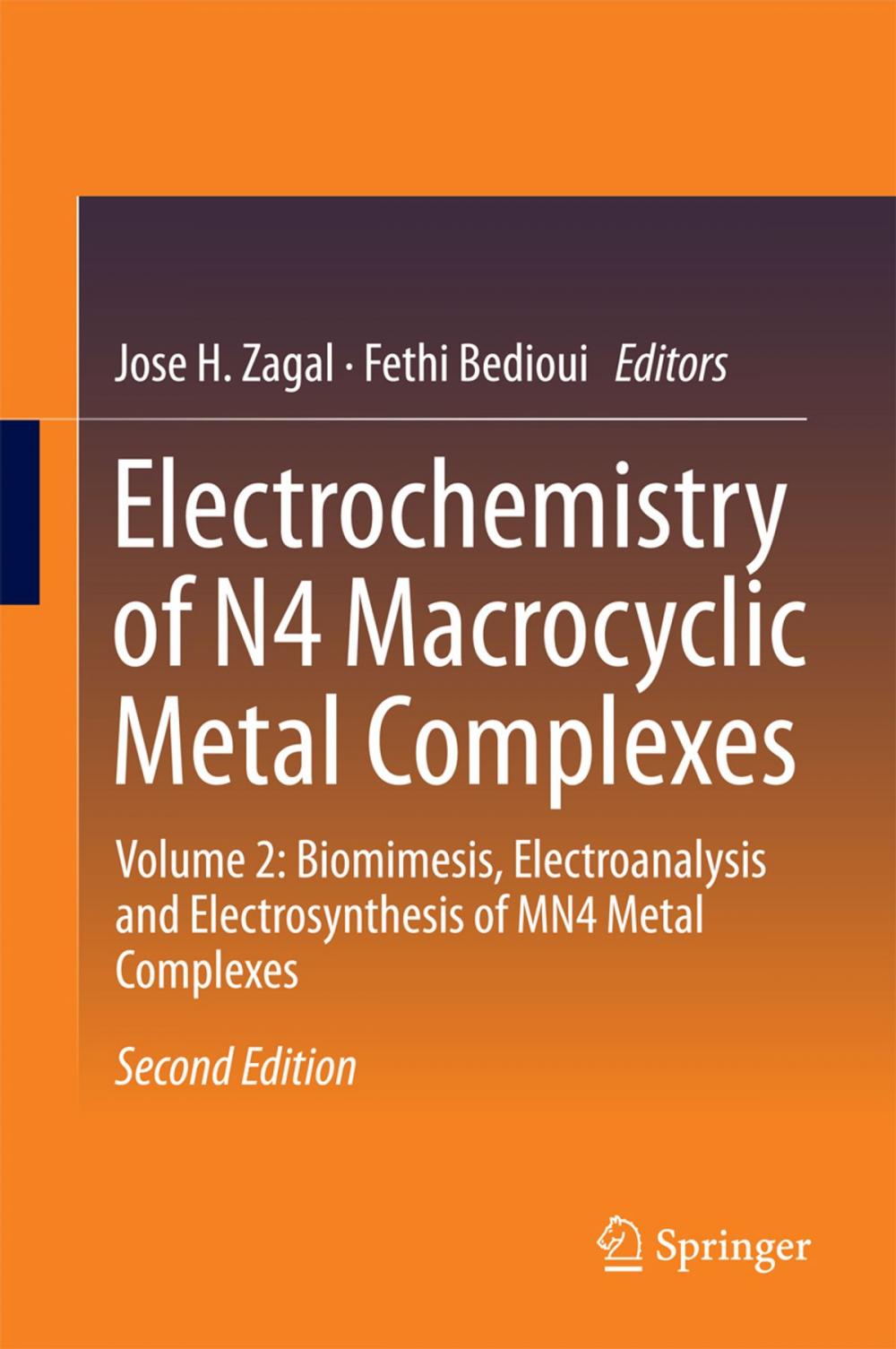 Big bigCover of Electrochemistry of N4 Macrocyclic Metal Complexes