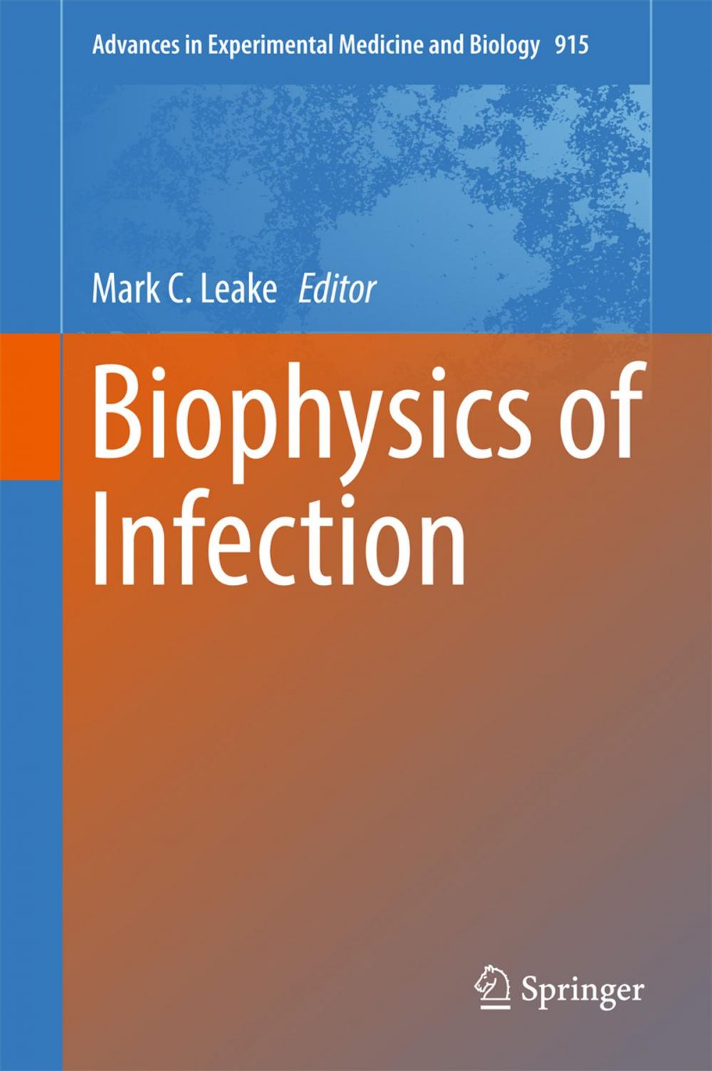Big bigCover of Biophysics of Infection