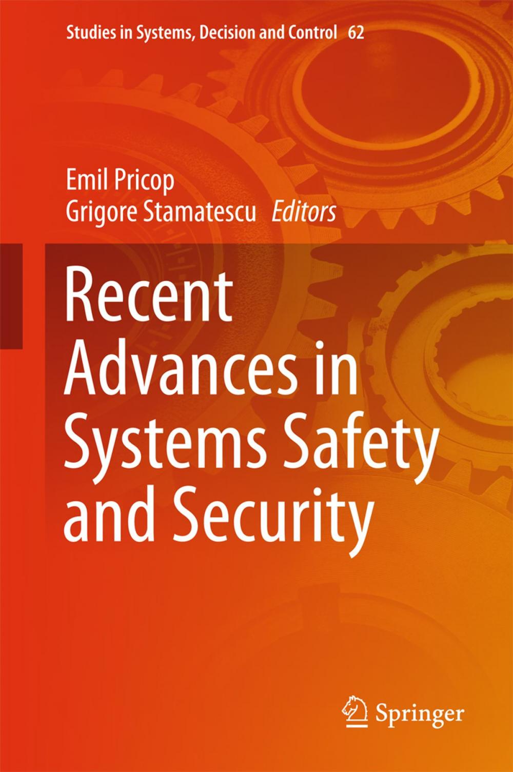 Big bigCover of Recent Advances in Systems Safety and Security