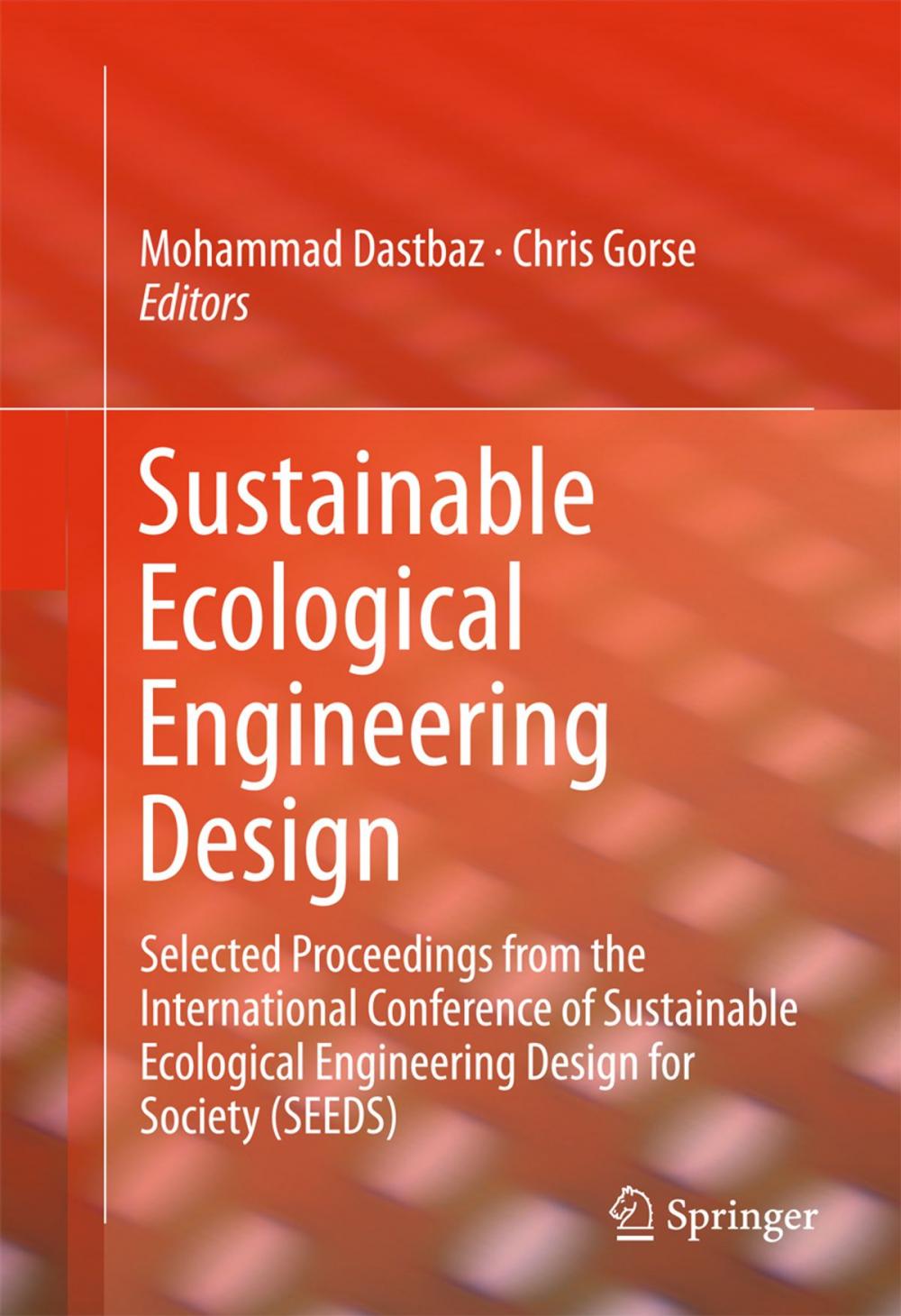 Big bigCover of Sustainable Ecological Engineering Design