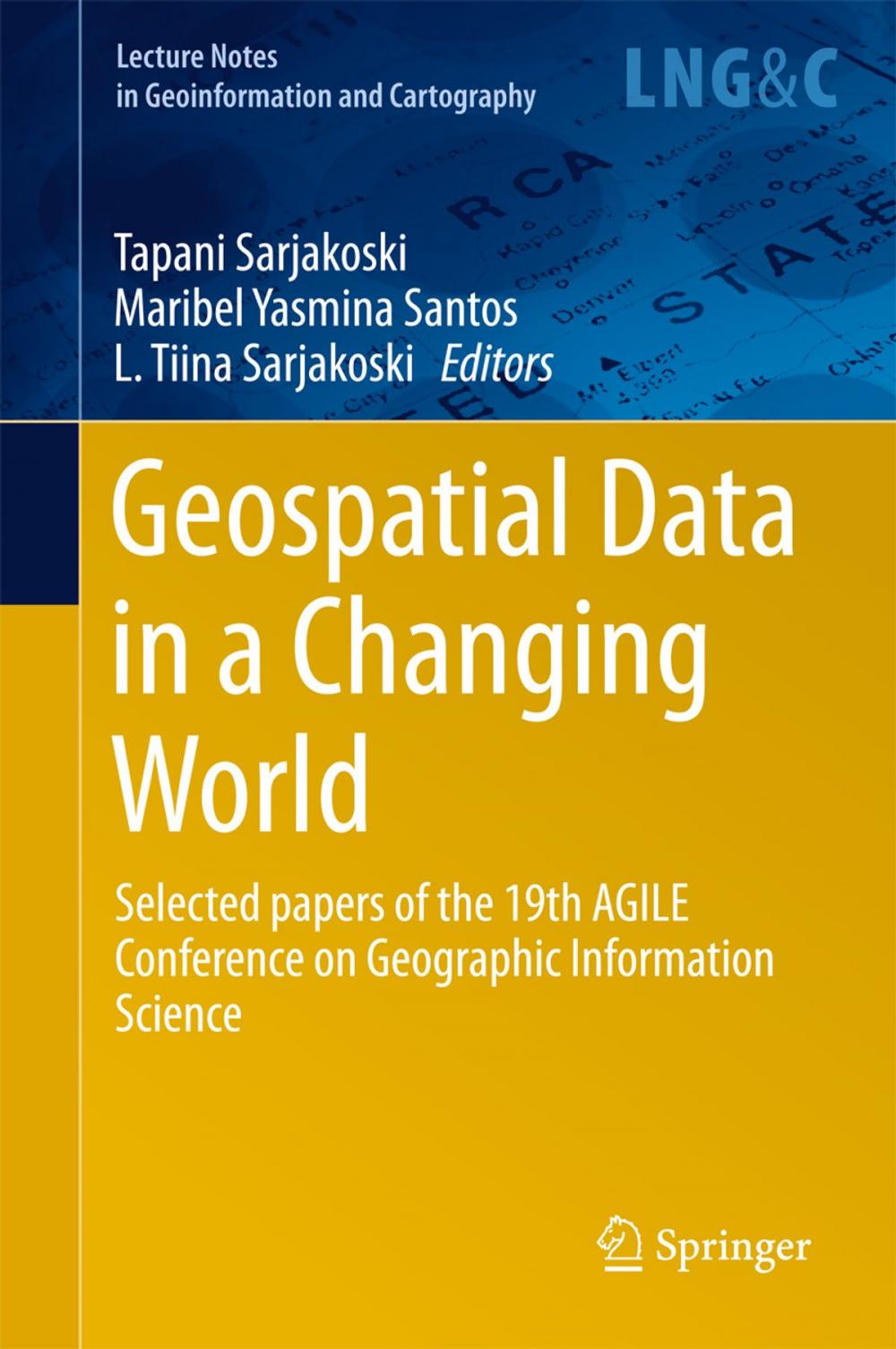 Big bigCover of Geospatial Data in a Changing World