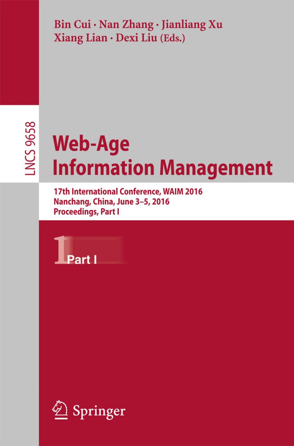 Big bigCover of Web-Age Information Management