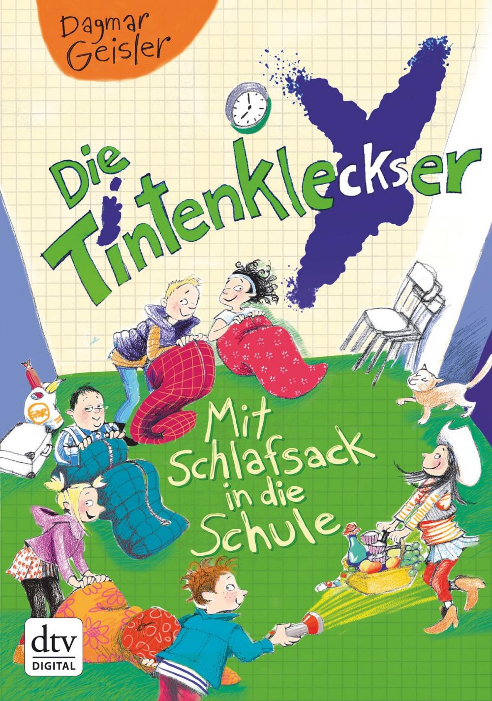 Big bigCover of Die Tintenkleckser 1 - Mit Schlafsack in die Schule