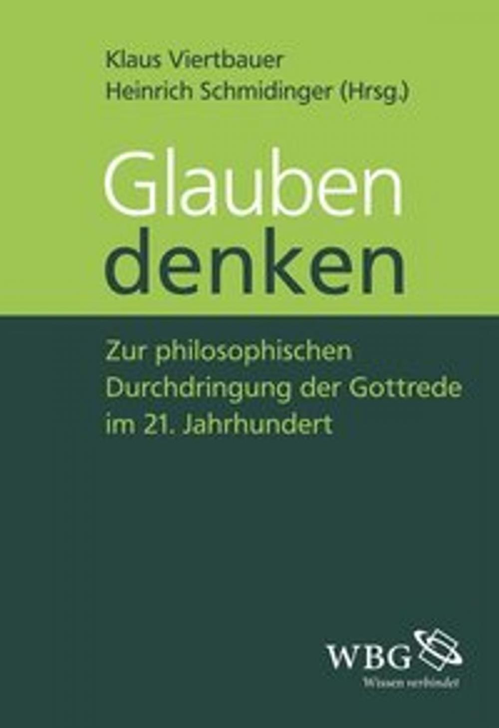 Big bigCover of Glauben denken