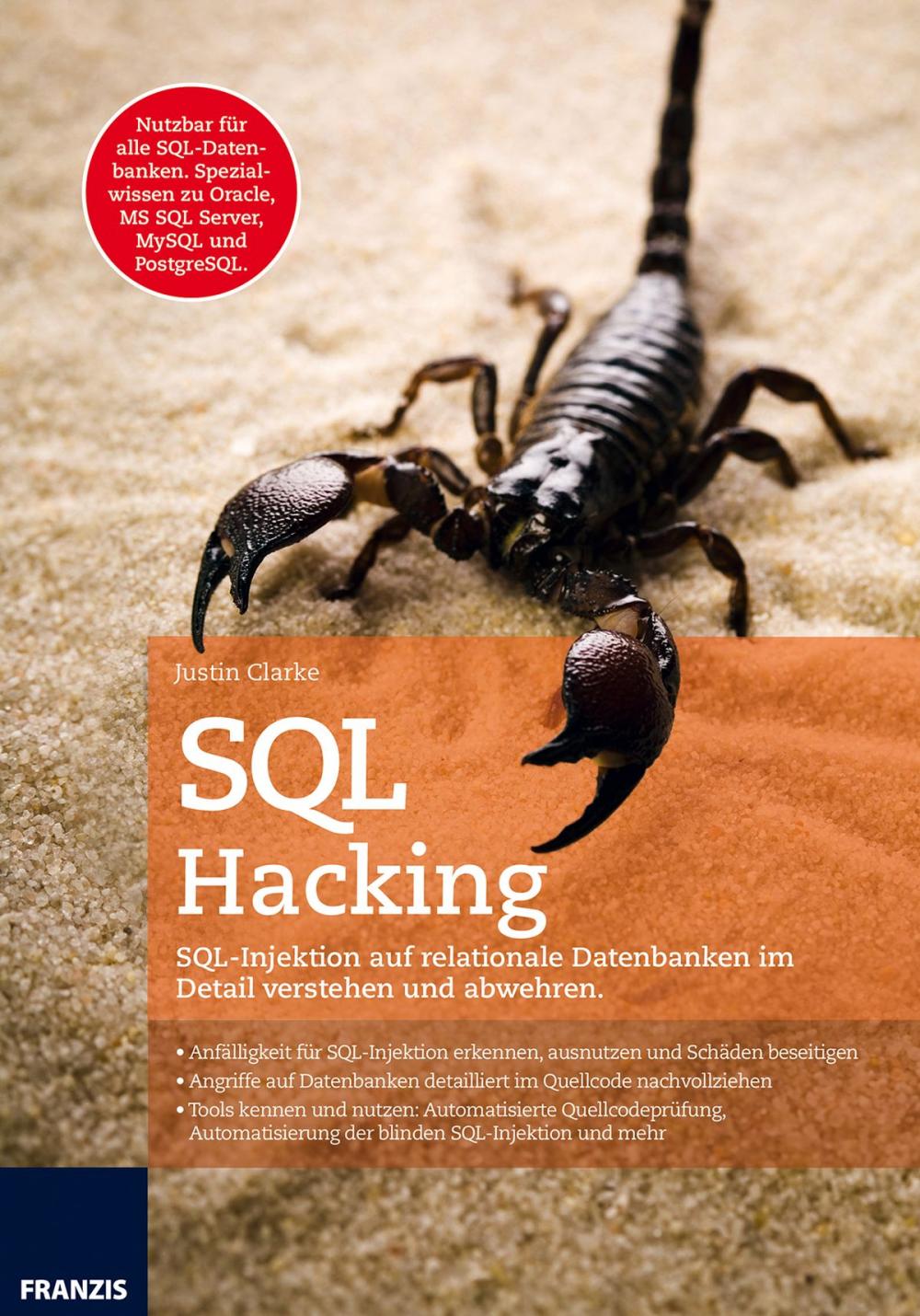 Big bigCover of SQL Hacking