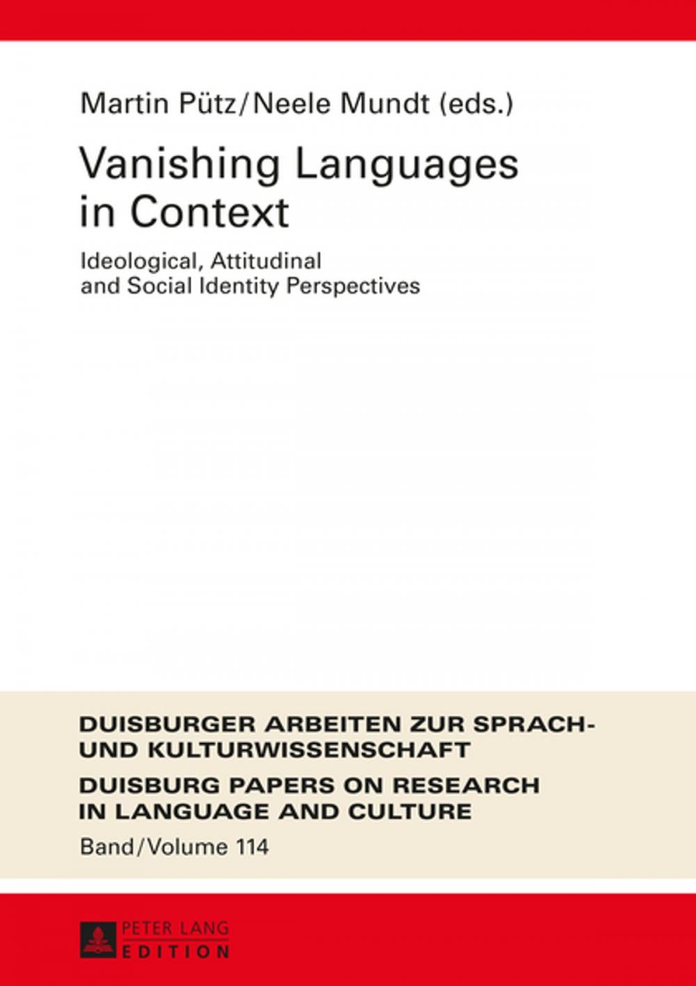 Big bigCover of Vanishing Languages in Context