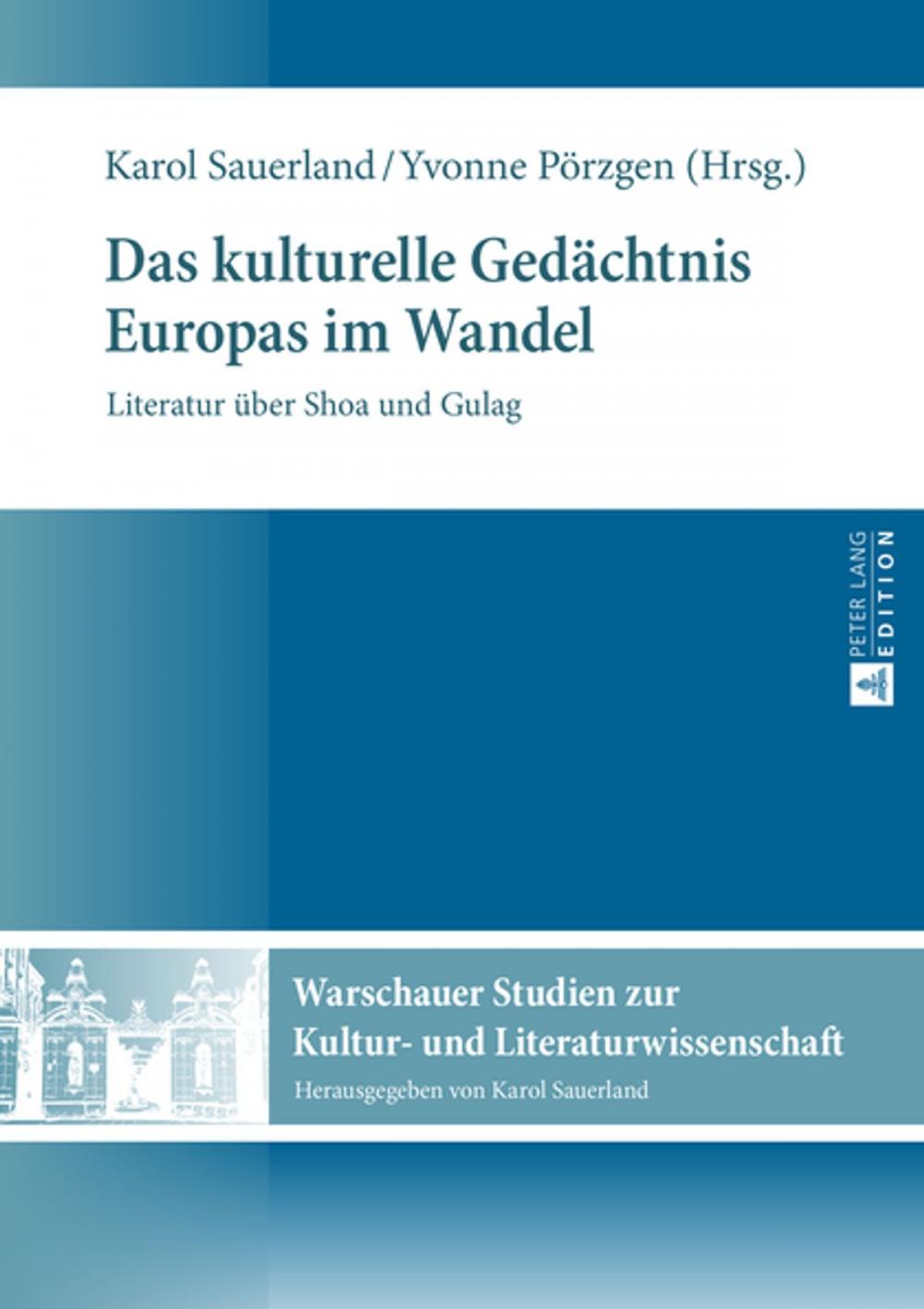 Big bigCover of Das kulturelle Gedaechtnis Europas im Wandel