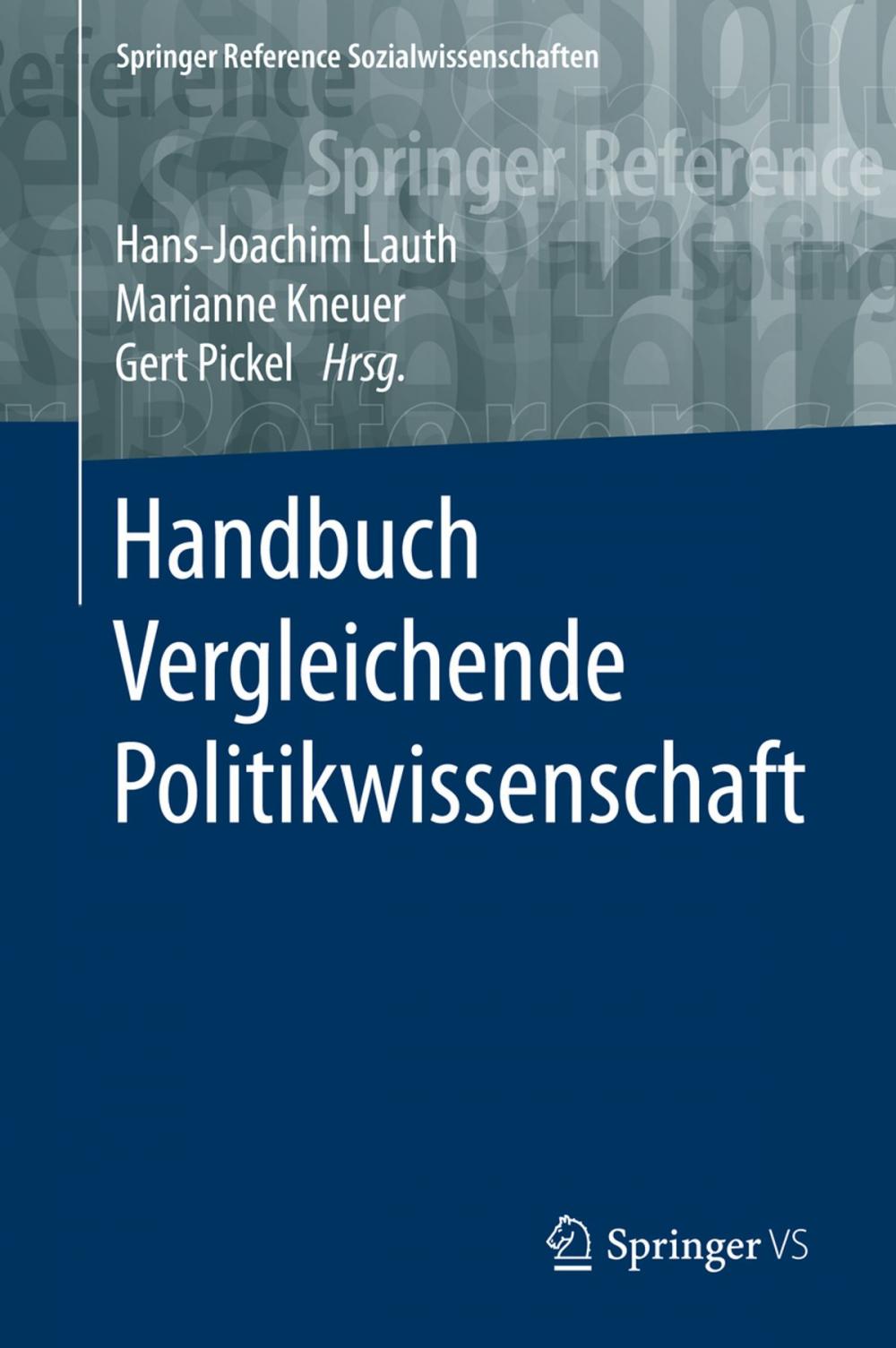 Big bigCover of Handbuch Vergleichende Politikwissenschaft