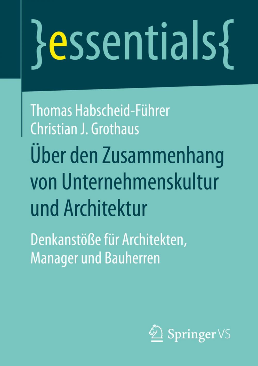 Big bigCover of Über den Zusammenhang von Unternehmenskultur und Architektur