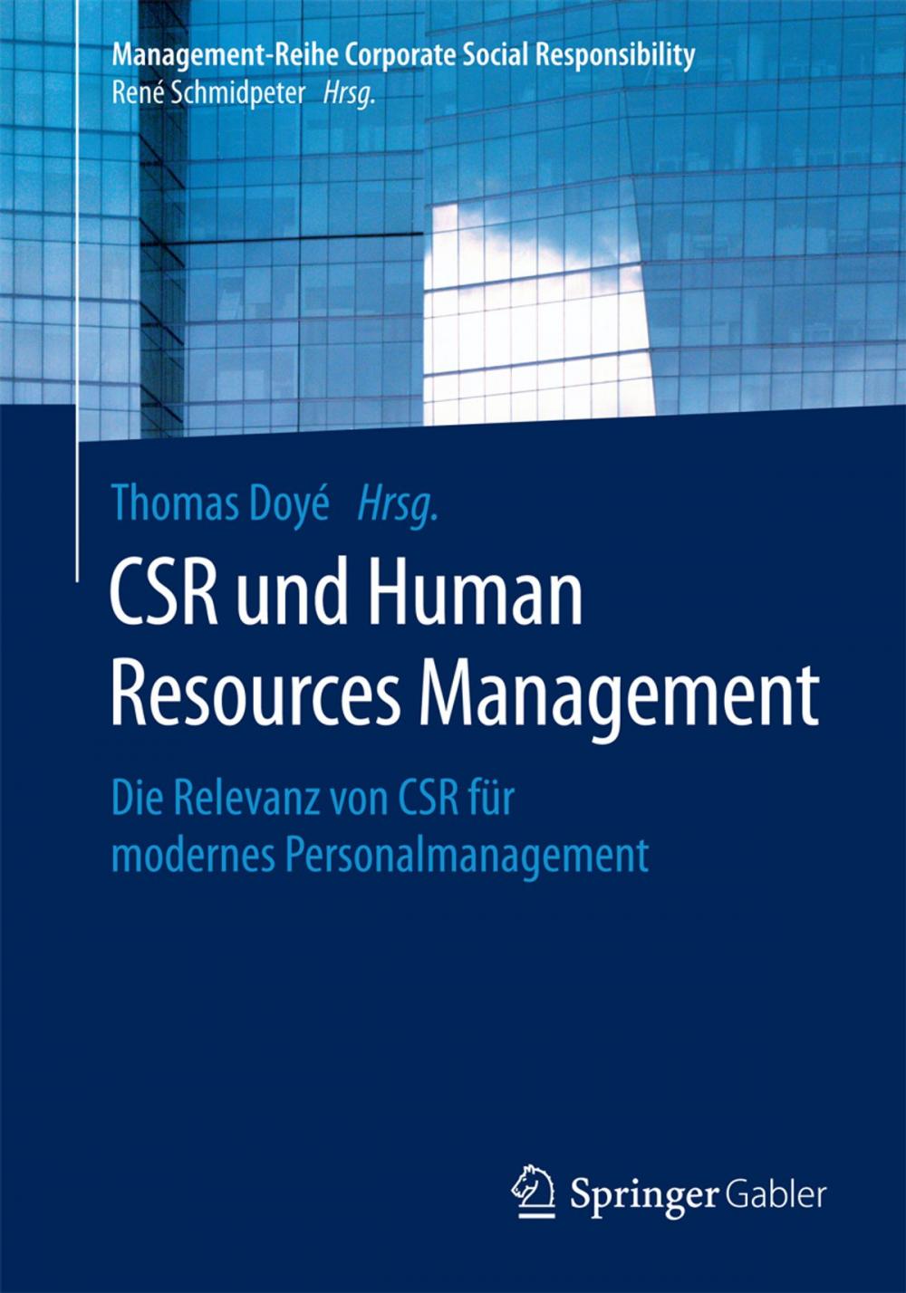 Big bigCover of CSR und Human Resource Management