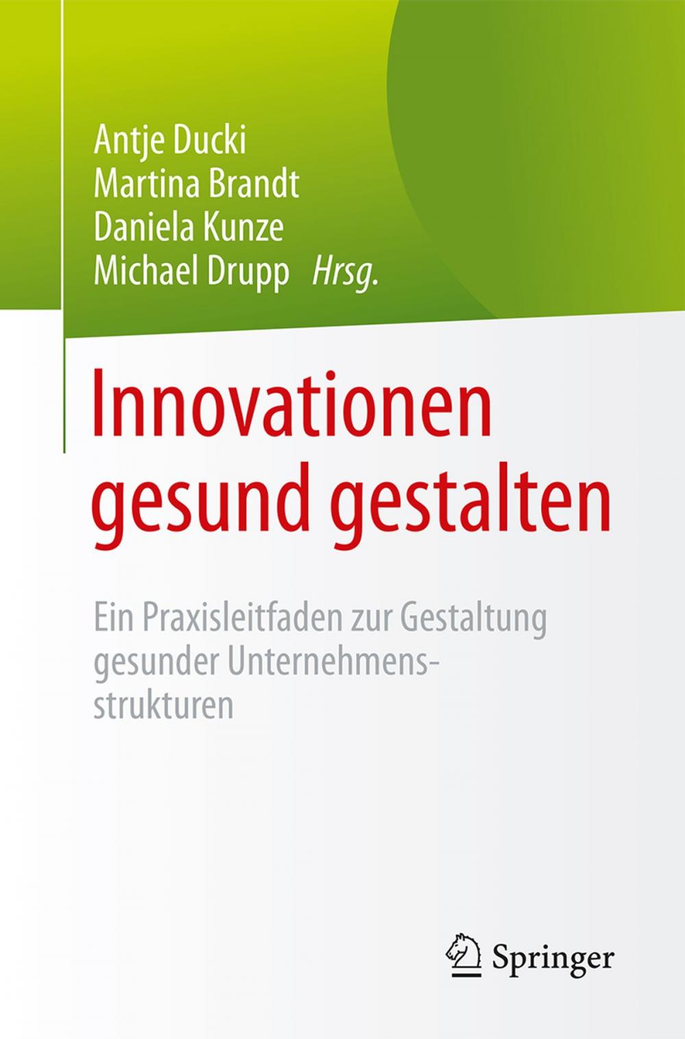 Big bigCover of Innovationen gesund gestalten