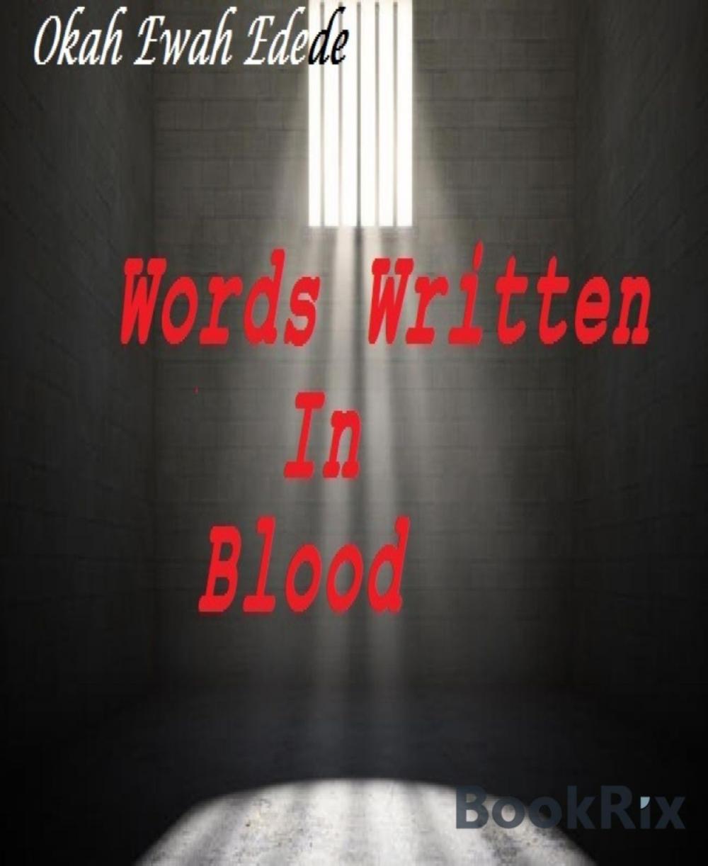 Big bigCover of Words Written In Blood