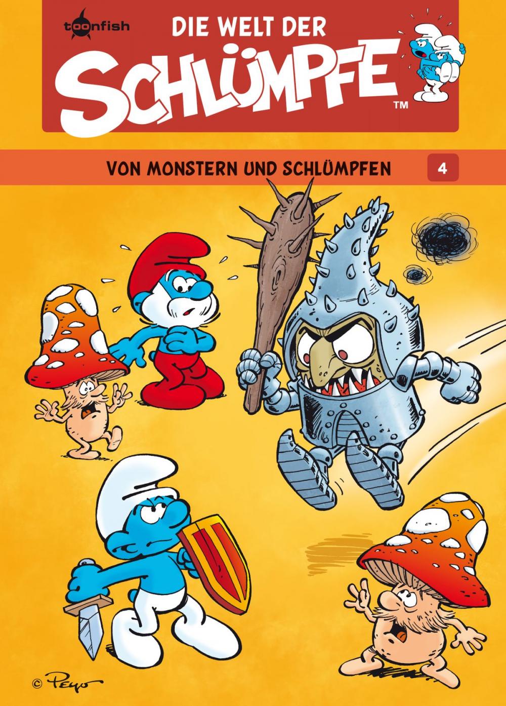 Big bigCover of Die Welt der Schlümpfe Bd. 4 – Von Monstern und Schlümpfen