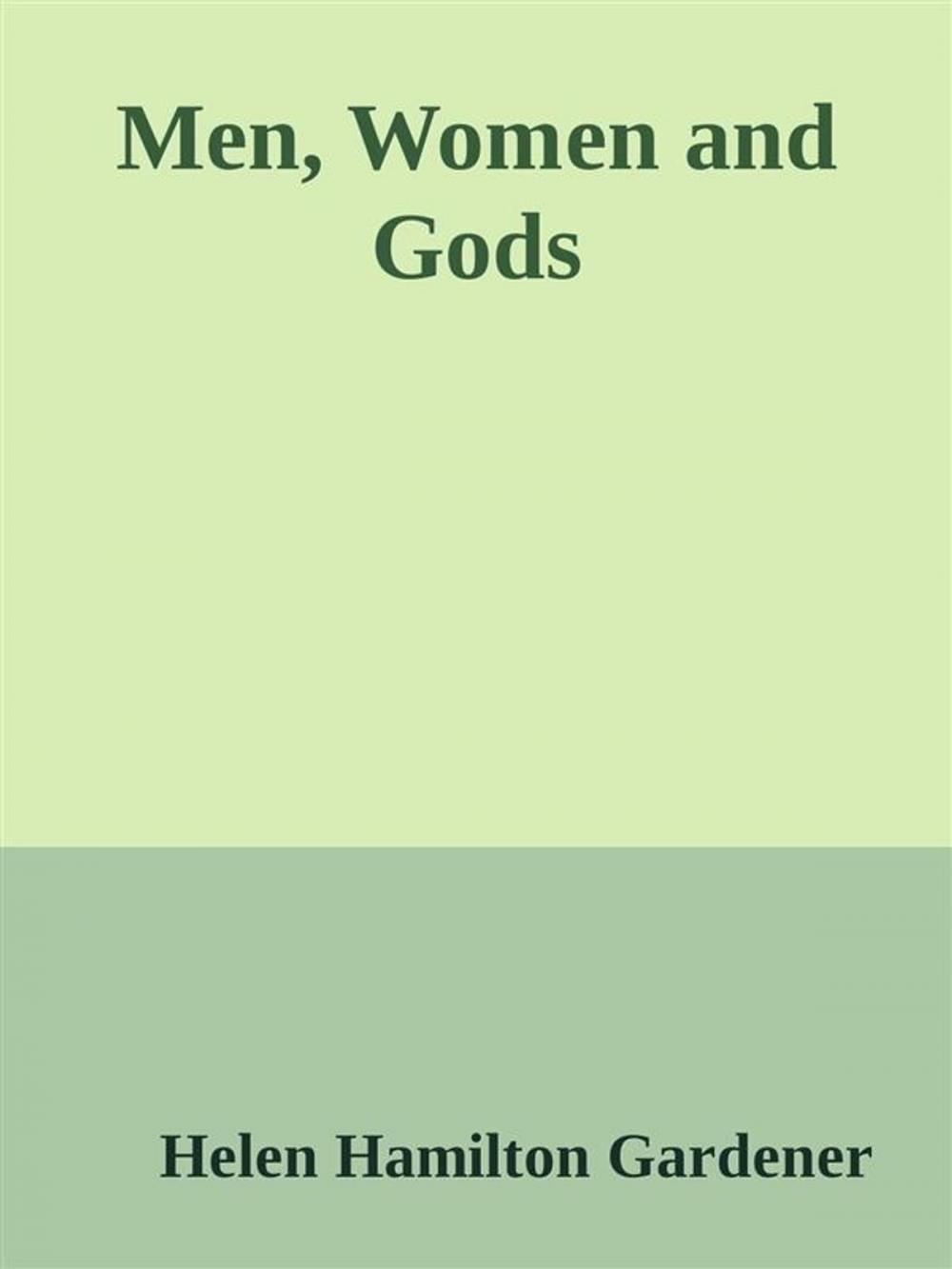 Big bigCover of Men, Women and Gods