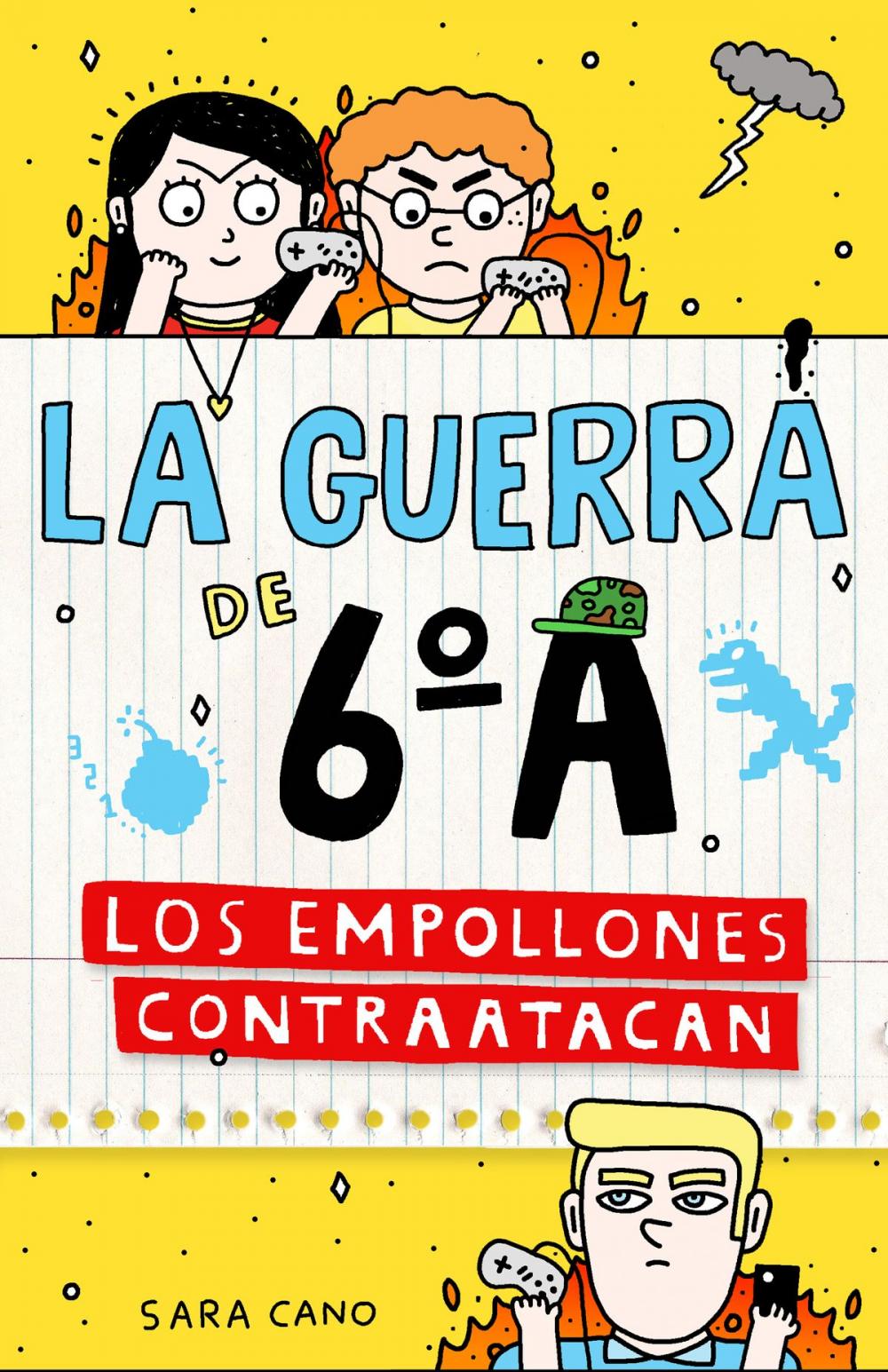 Big bigCover of Los empollones contraatacan (Serie La guerra de 6ºA 2)