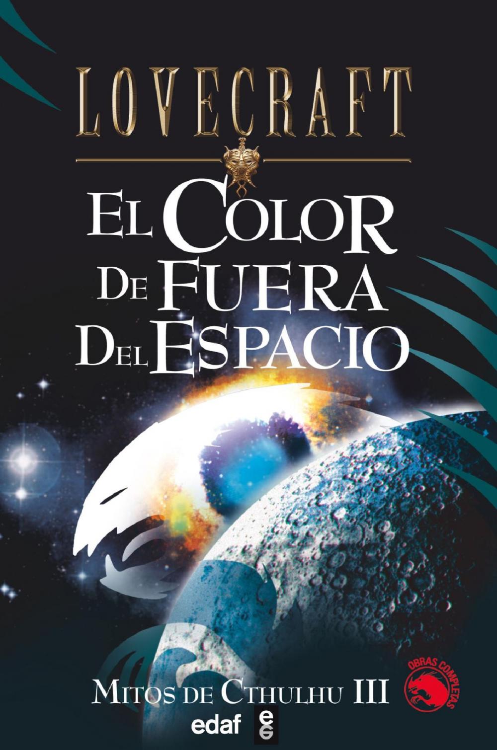 Big bigCover of El color de fuera del espacio