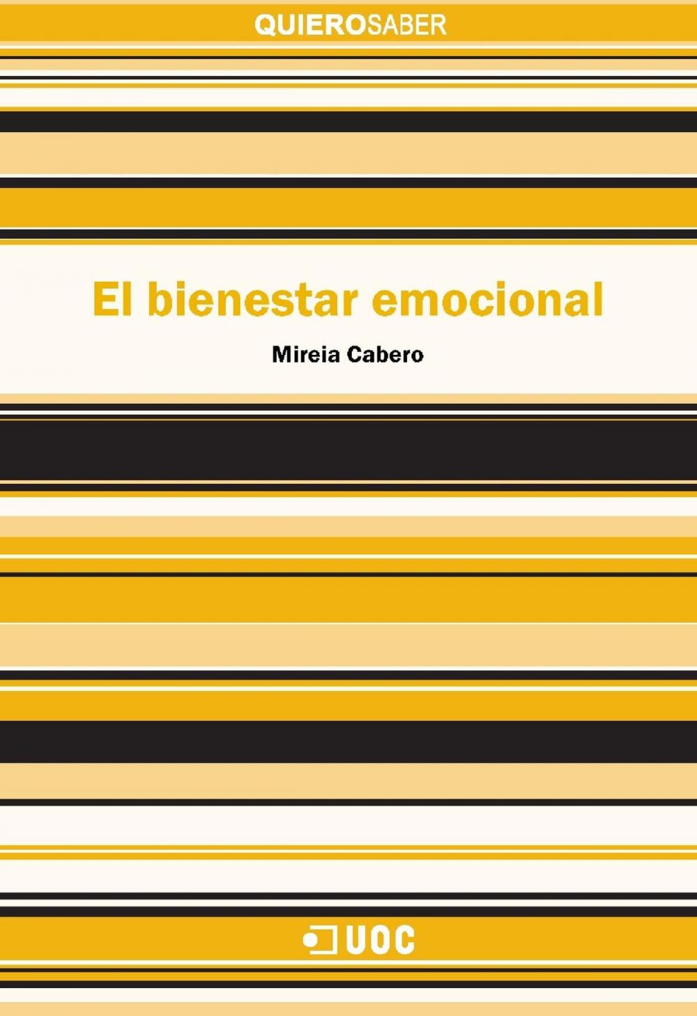 Big bigCover of El bienestar emocional