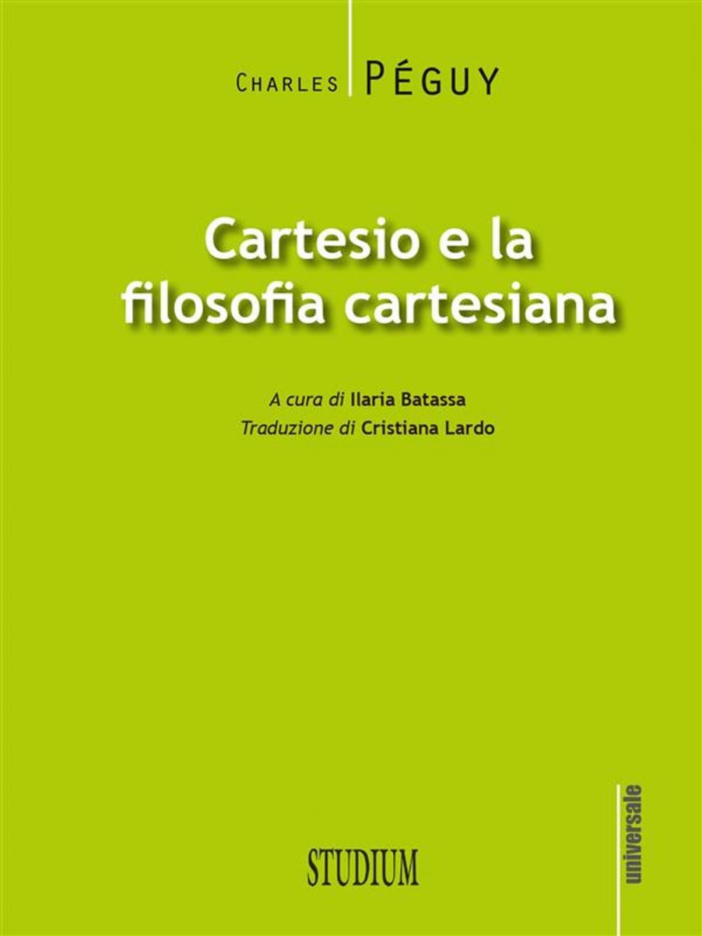 Big bigCover of Cartesio e la filosofia cartesiana