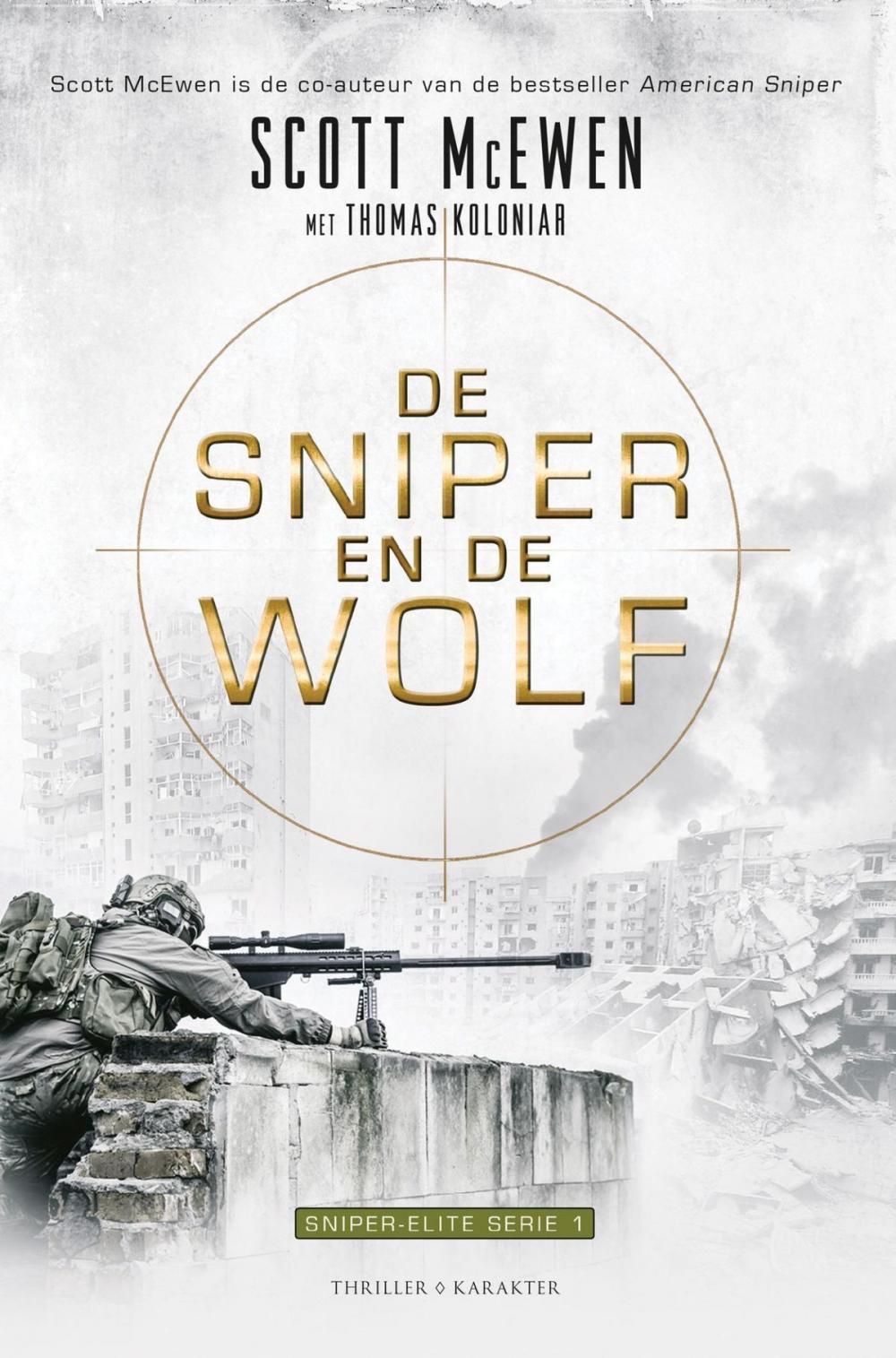 Big bigCover of De sniper en de wolf