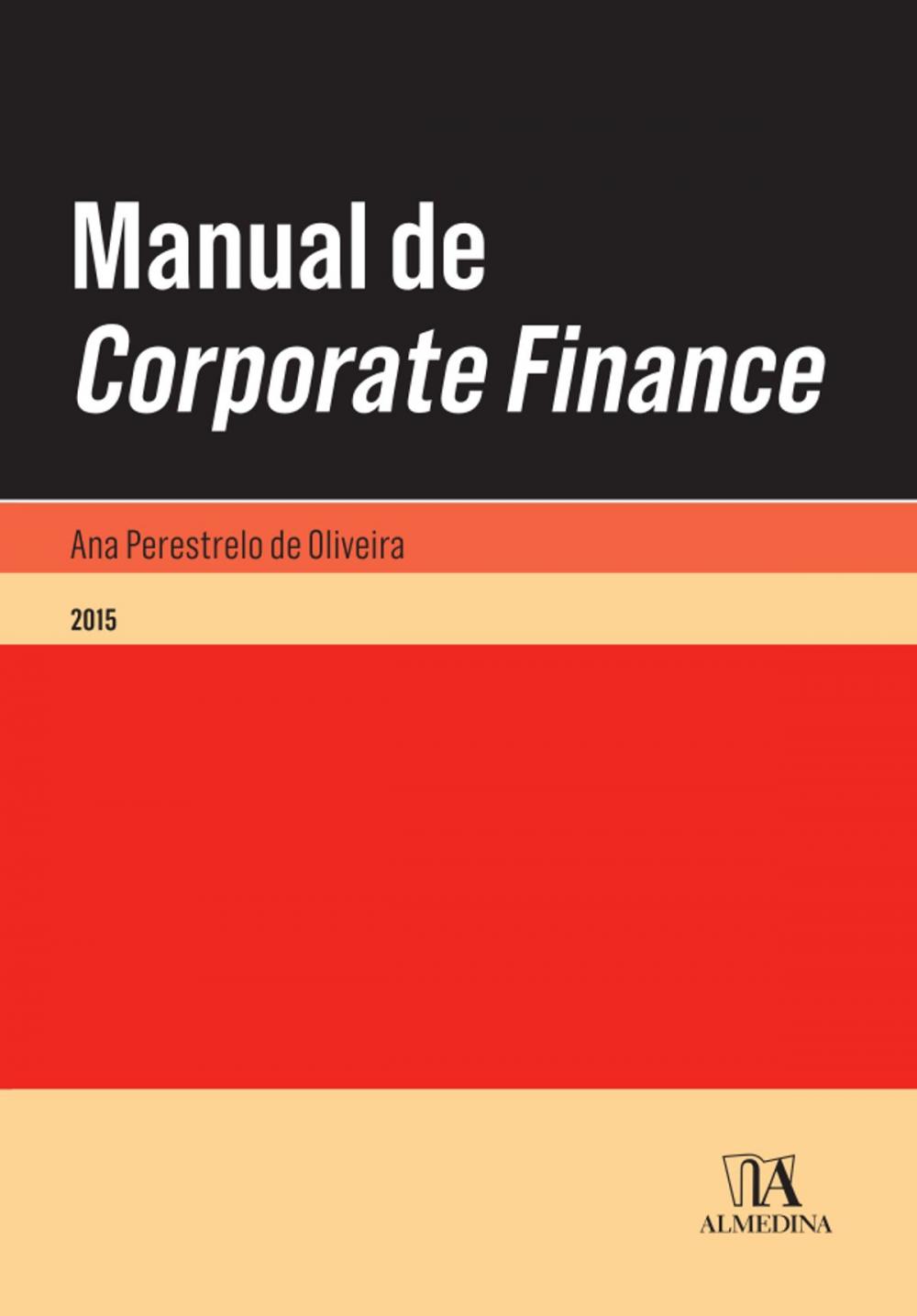 Big bigCover of Manual de Corporate Finance