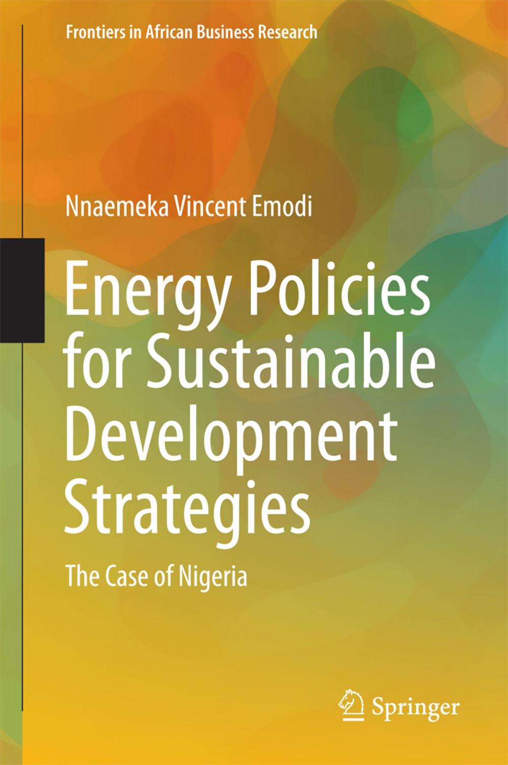 Big bigCover of Energy Policies for Sustainable Development Strategies