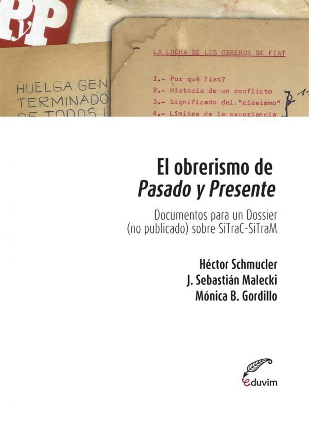 Big bigCover of El obrerismo de pasado y presente