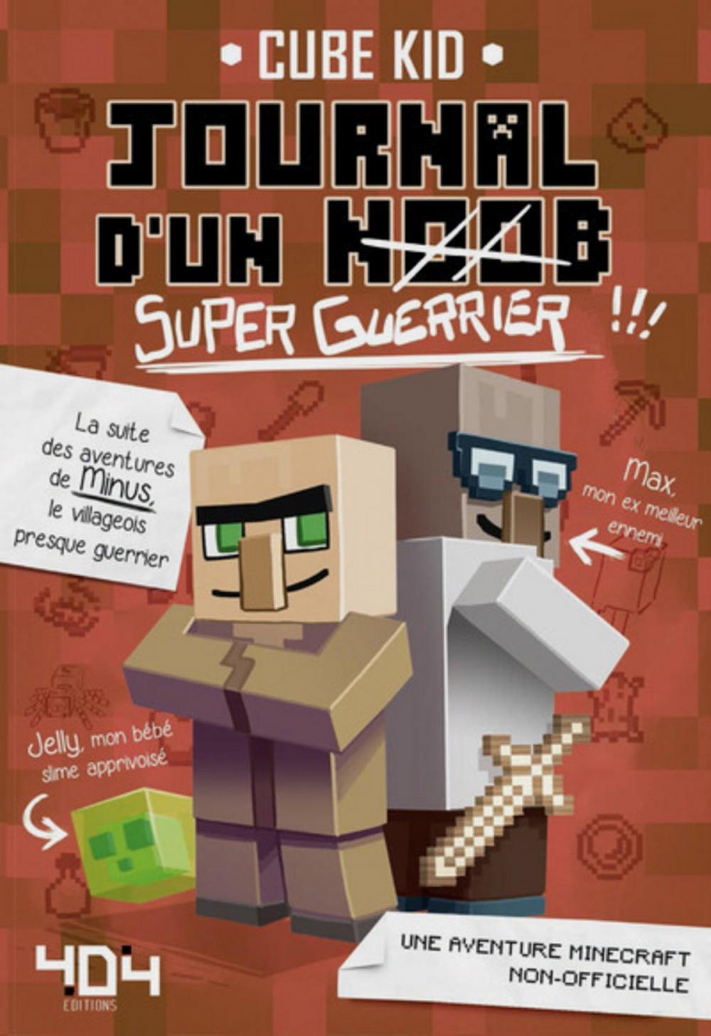 Big bigCover of Journal d'un noob (super guerrier) tome 2 - Minecraft