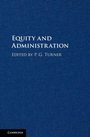 Cover of the book Equity and Administration by Randall Hansen, Desmond King