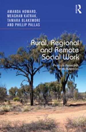 Book cover of Rural, Regional and Remote Social Work