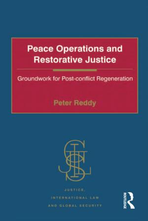 Book cover of Peace Operations and Restorative Justice