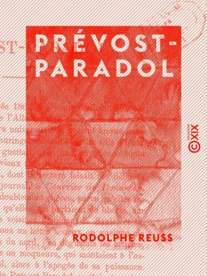 Cover of the book Prévost-Paradol by Jean-Gustave Courcelle-Seneuil
